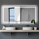 LED Vanity Mirror with Dimmable Lights & Anti-Fog (72x36")