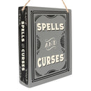 Spells and Curses MDF Hanging Sign