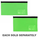 Celco Bright Pencil Case w/ 1 Zip (Lime Green)