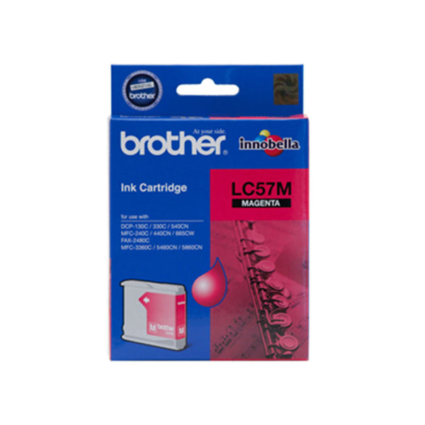 Brother Inkjet LC57 Cartridge (Magenta)