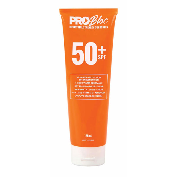 Pro Bloc 50+ Sunscreen Tube 125mL