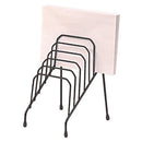 Marbig Small 6 Slot Step File Organiser (Black)