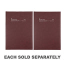 Collins Debden A4 2024 Appointment Diary (Burgundy)