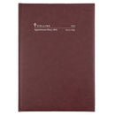 Collins Early Edition A4 Day to Page 2026 Diary (Burgundy)