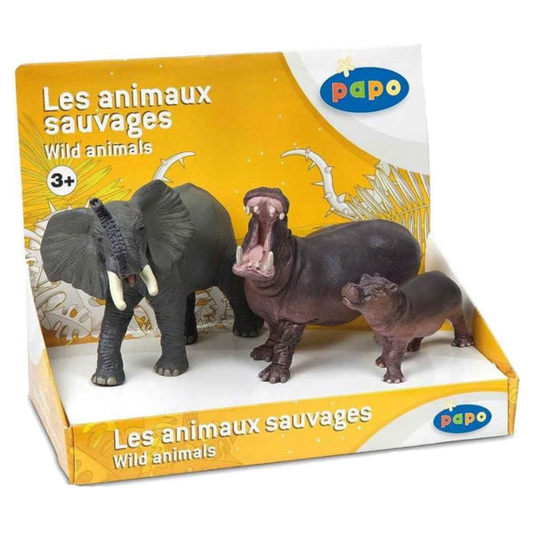 Papo Wild Animals 2 Figurine Gift Box (Pack of 3)