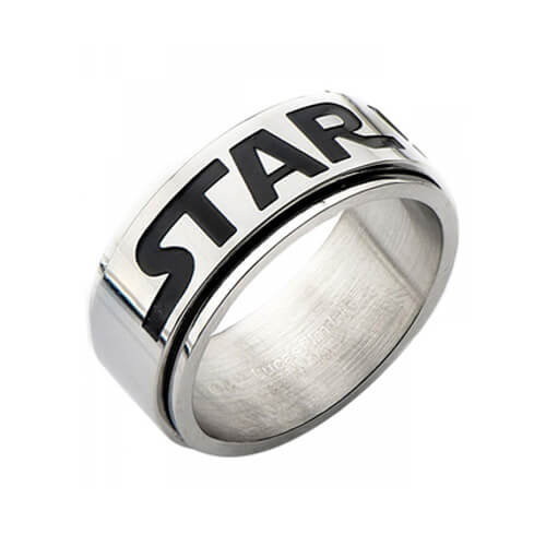  Anillo giratorio con logotipo de Star Wars