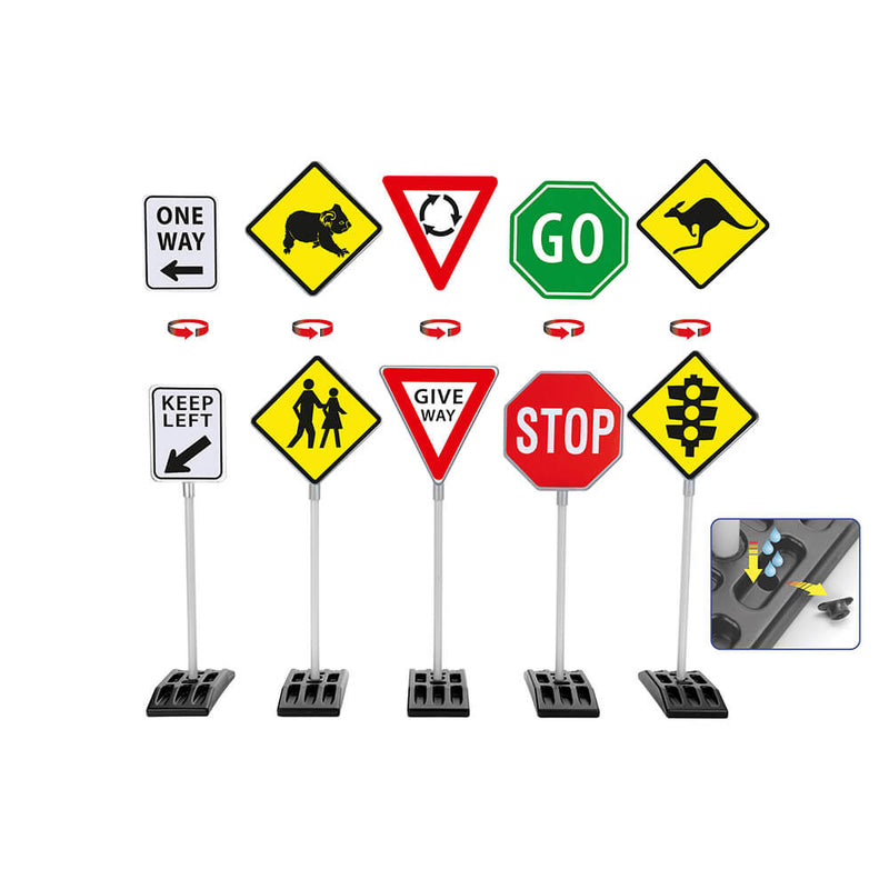 Australian Traffic Signs 5 pack