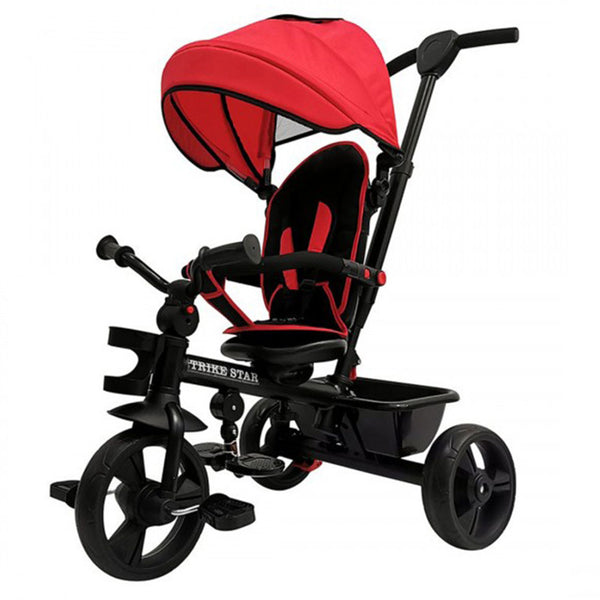 Trike Star 3-in-1 Deluxe Tricycle (Red)