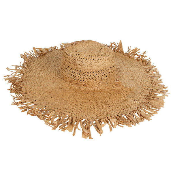 Tayla Woven Seagrass Hat (47x10x47cm)