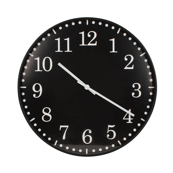 Acton Clock Black (51x51x6cm)