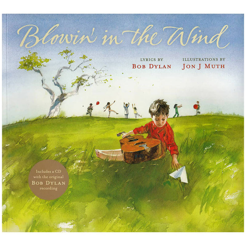 Blowin' In the Wind Picture Book by Bob Dylan
