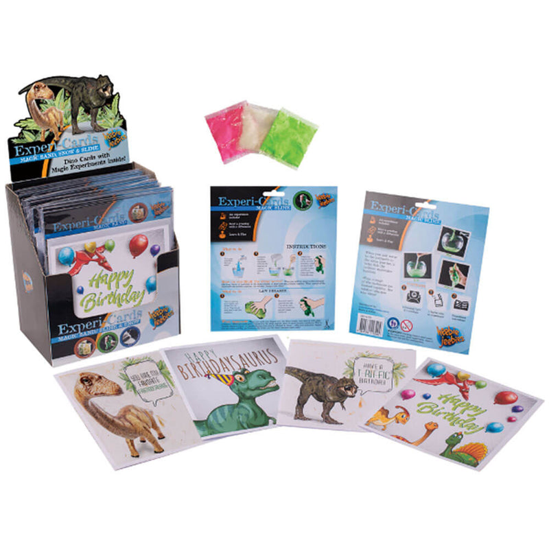  Tarjetas de experimentos científicos