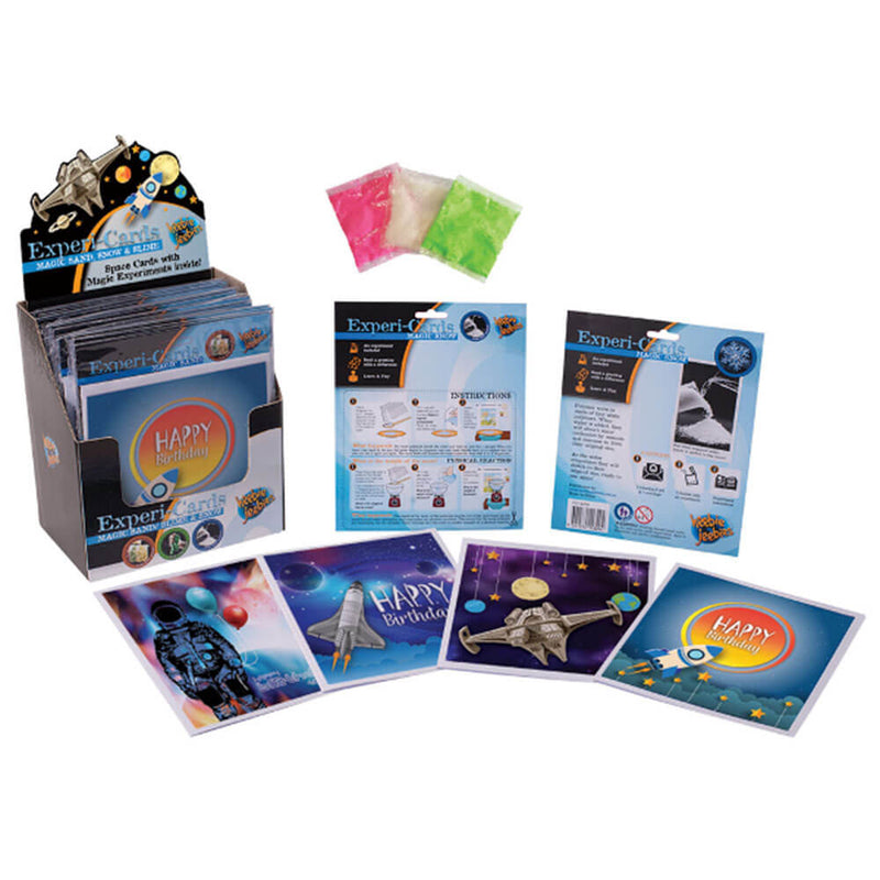  Tarjetas de experimentos científicos