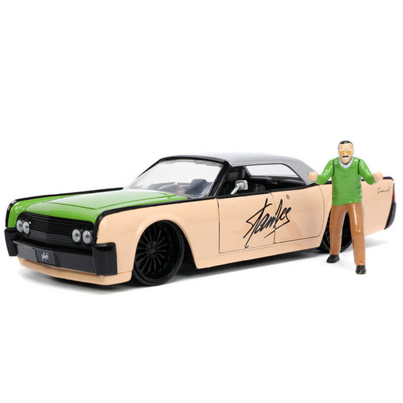 1963 Lincoln Continental w/ Stan 1:24 Scale Hollywood Ride