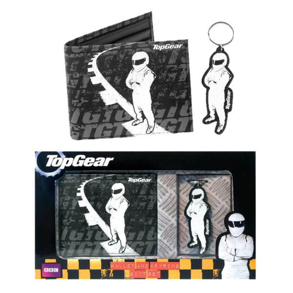 Top Gear Wallet and Keyring Gift Set