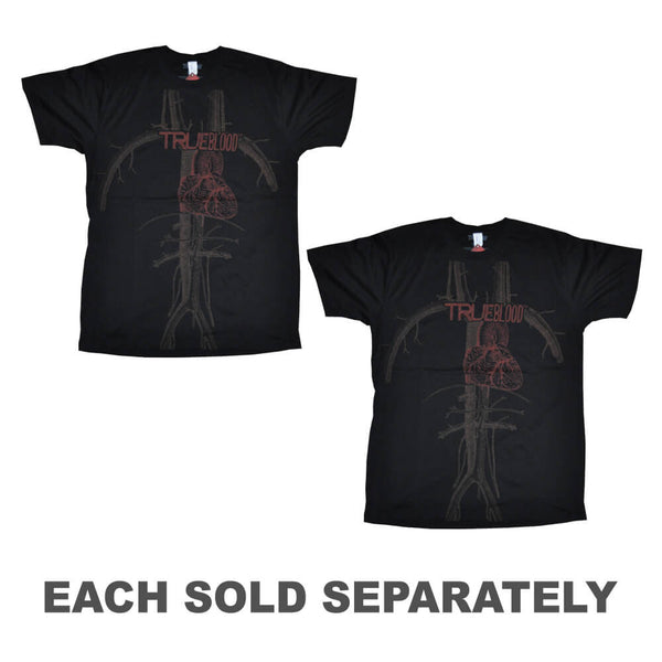 True Blood Heart Logo Male T-Shirt