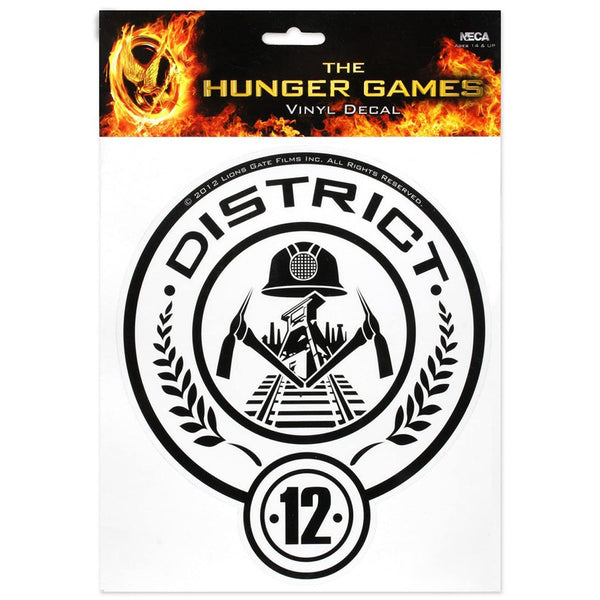 The Hunger Games Laptop Decals District 12
