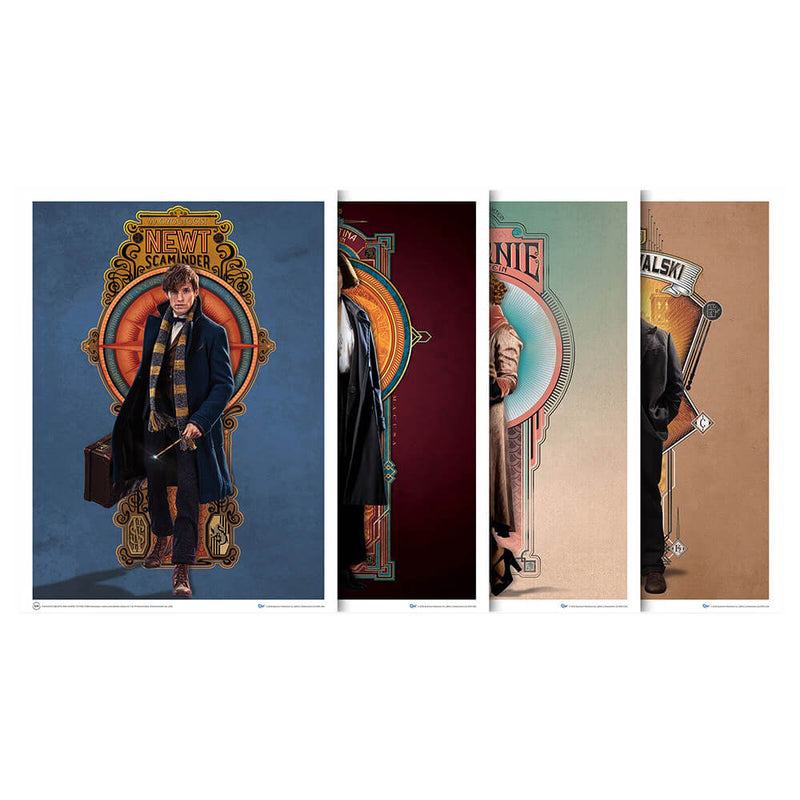  Animales fantásticos y dónde encontrarlos Lámina artística