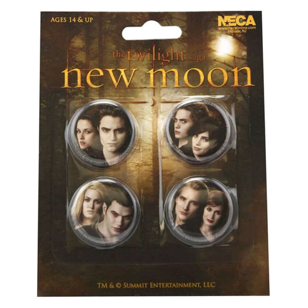 The Twilight Saga New Moon Pin Set of 4 (Cullens)