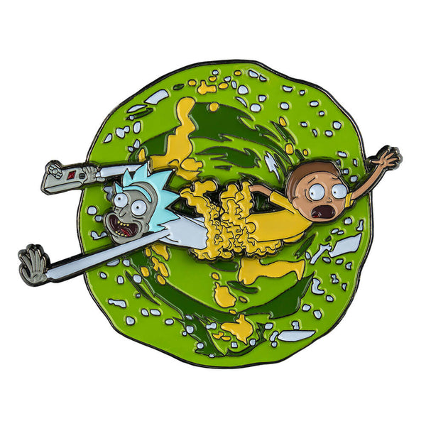 Rick and Morty Rick and Morty Spinning Enamel Pin