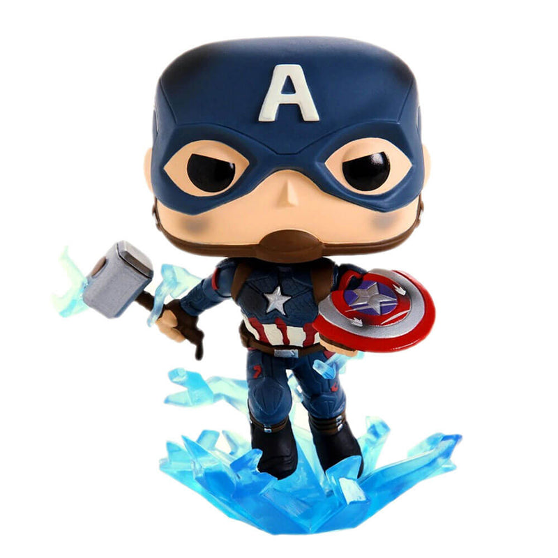 Avengers 4 Endgame Captain America with Mjolnir Pop! Vinyl