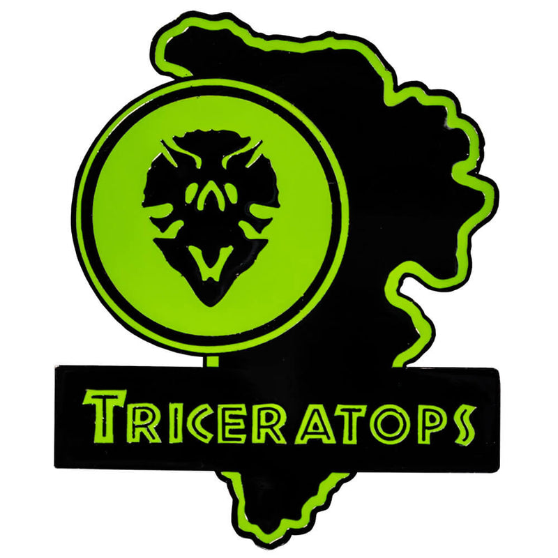  Pin de esmalte del mapa del Parque Jurásico