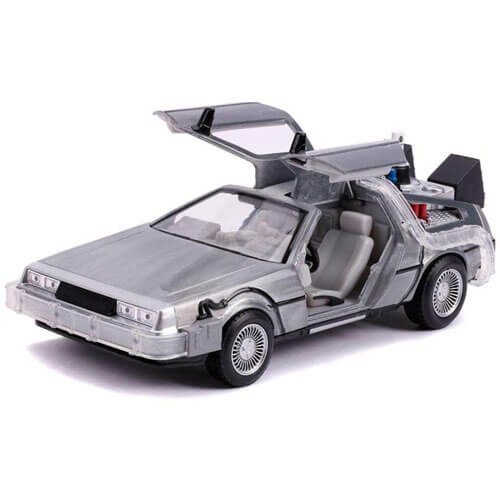 Back to the Future 2 Delorean 1:24 Scale Hollywood Ride