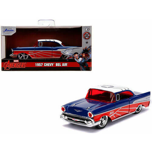 Cap America Falcon 1957 Chevy Bel-Air 1:32 Scale Hollywd Rd