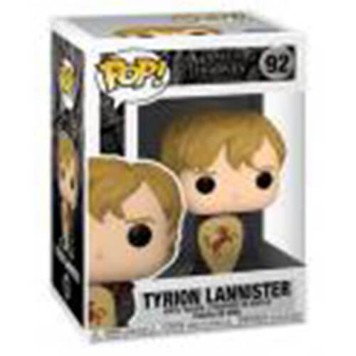 A Game of Thrones Tyrion with Shield Pop! Vinyl