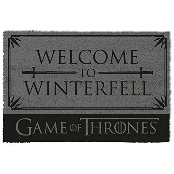 Game of Thrones Welcome To Winterfell Door Mat