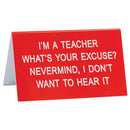  Di qué letrero de escritorio grande