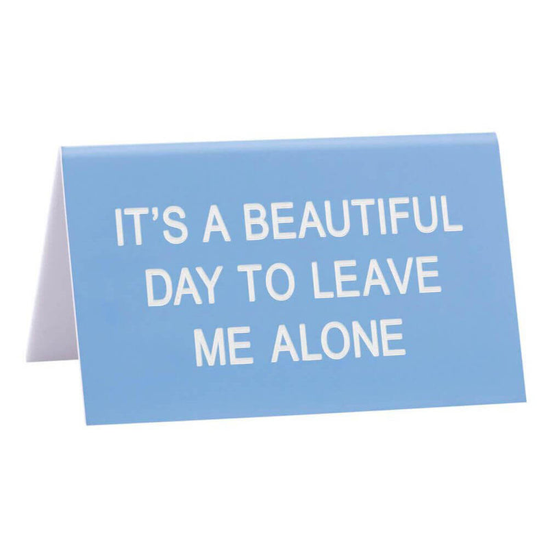  Di qué letrero de escritorio grande