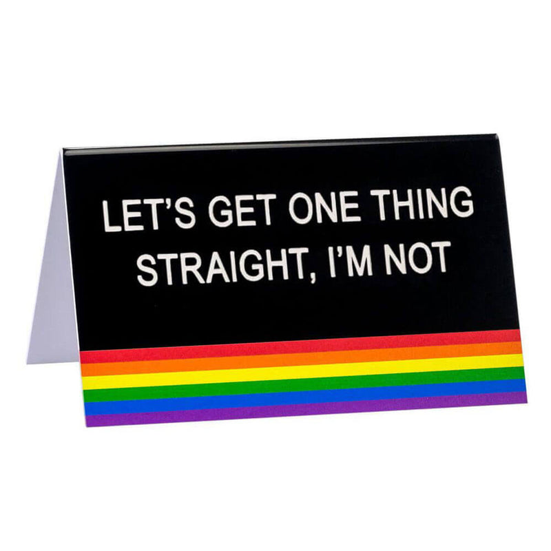  Di qué letrero de escritorio grande