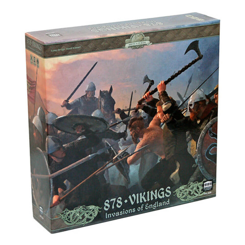 878 Vikings Invasion of England 2nd Edition Board Game