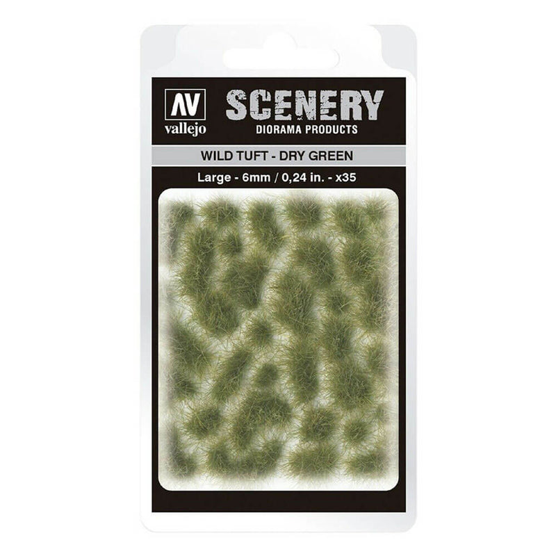  Vallejo Paisaje Miniatura Mechón Salvaje Grande