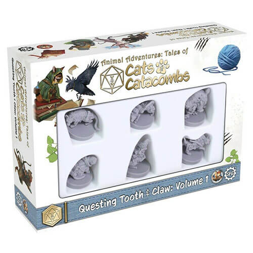 Cats and Catacombs Questing Tooth and Claw Minis