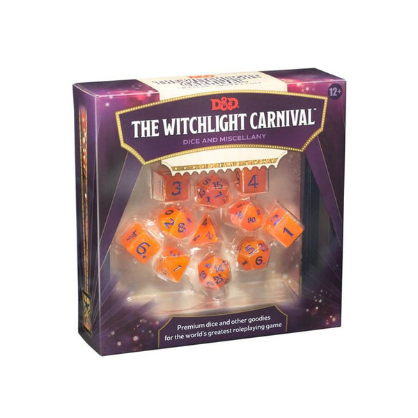 D&D The Witchlight Carnival Dice & Miscellany
