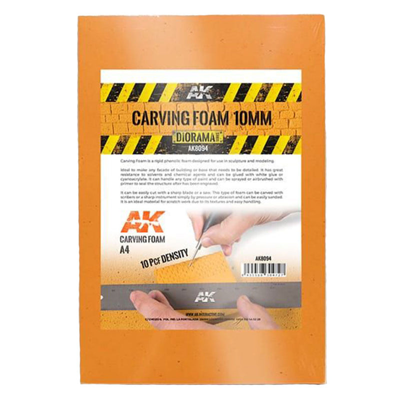  Kit de modelado de espuma para tallar interactivo AK de 10 mm