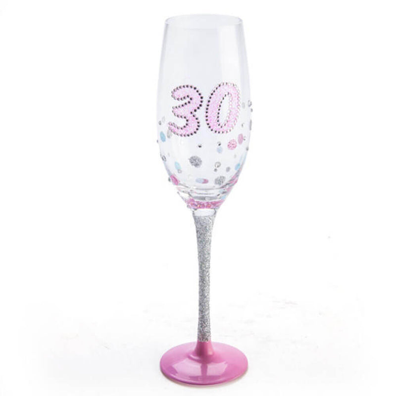 Birthday Sparkle Champagne Flute