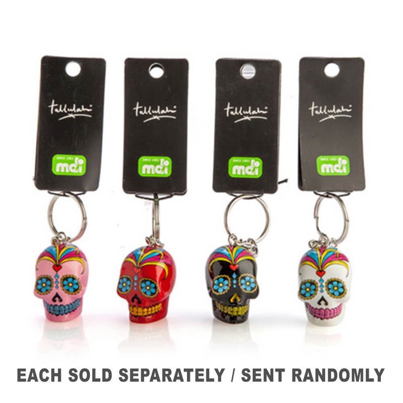 Candy Skull Keychain