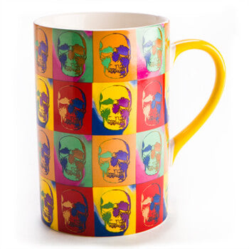 Super Giant Skull Pop Art Mug