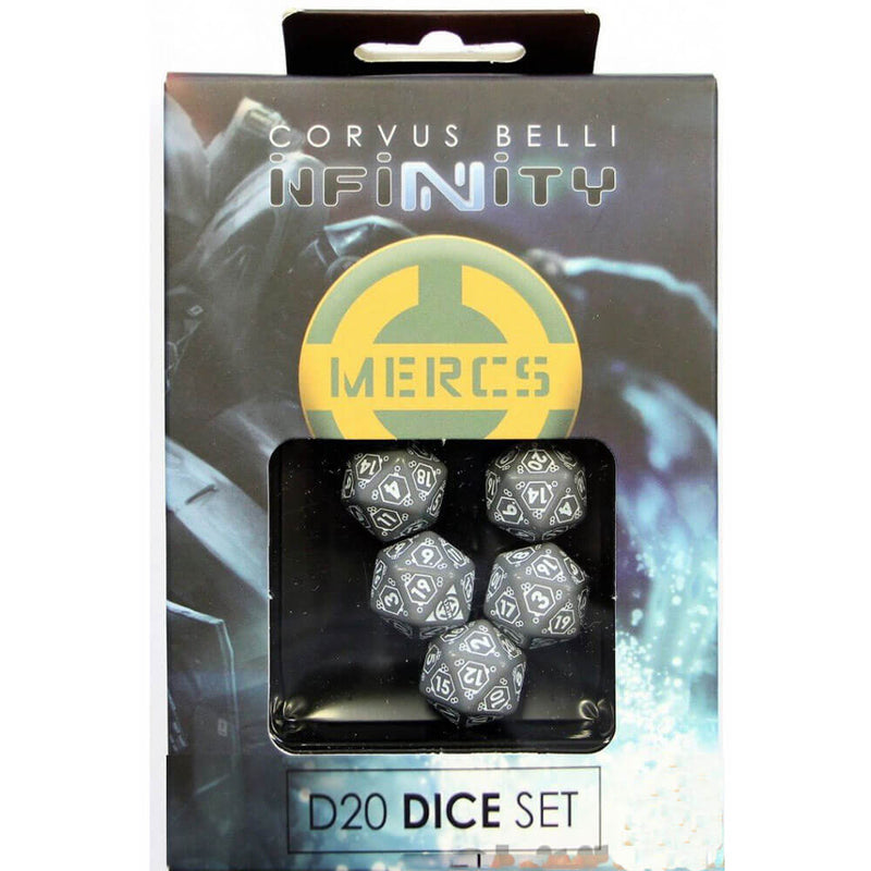  Juego de dados Infinity D20