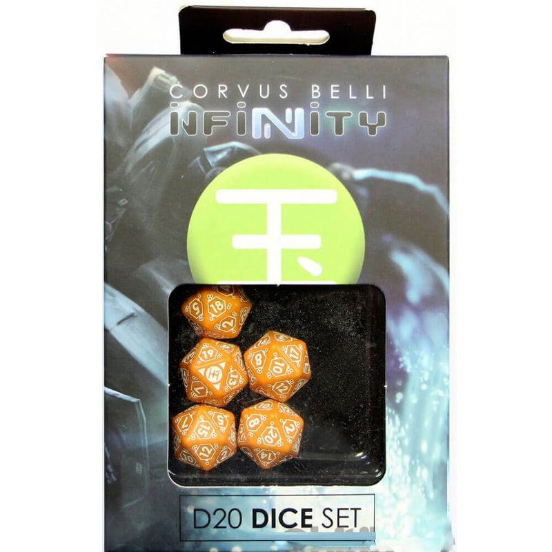  Juego de dados Infinity D20