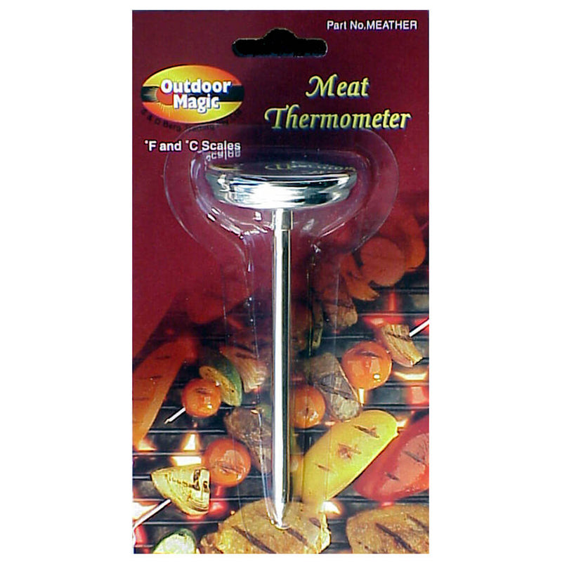 Outdoor Magic Standard Meat Thermometer (F & C Scales)