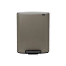 Brabantia Papelera con Pedal BO 2 Compartimentos 30L