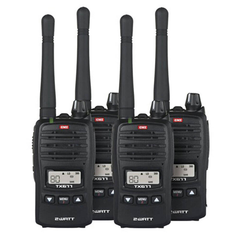  Transceptor UHF TX677 de 2W GME