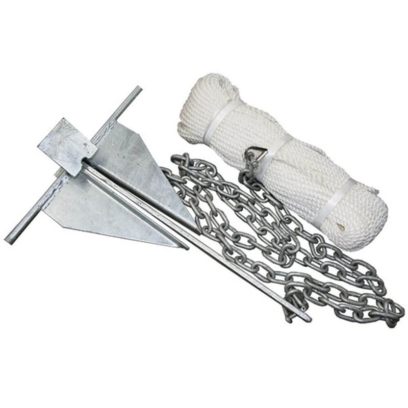 50m Rope / 2m Chain Anchor Kit