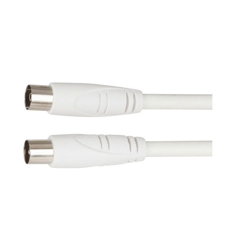  Cable Coaxial TV Blanco 1,5m