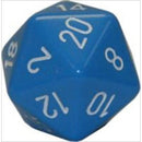  Dados D20 Opacos (34mm)
