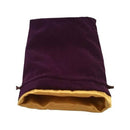  MDG Bolsa grande para dados de terciopelo (con forro de satén dorado)